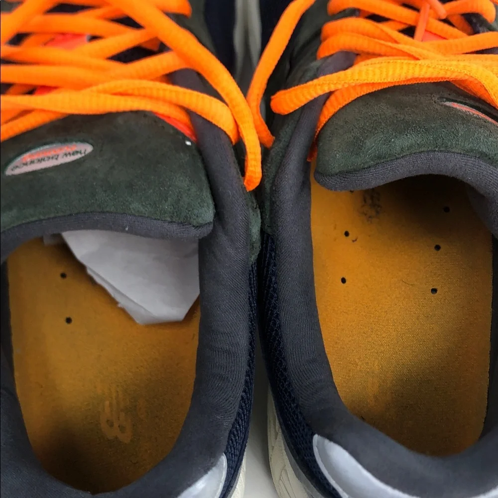 New Balance 2002RF Defense Green Orange Men’s Running Shoes - Size 13